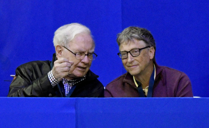 Warren Buffett e Bill Gates