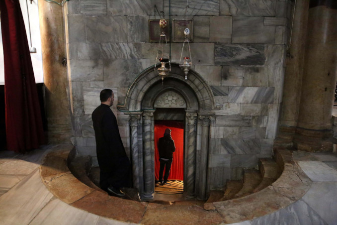 Visita alla Basilica della Natività a Betlemme