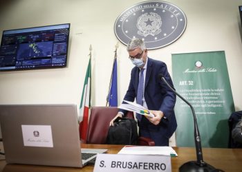 Conferenza stampa di Silvio Brusaferro sui numeri della pandemia di coronavirus