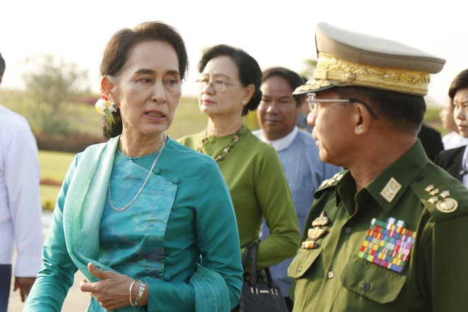 san suu kyi min