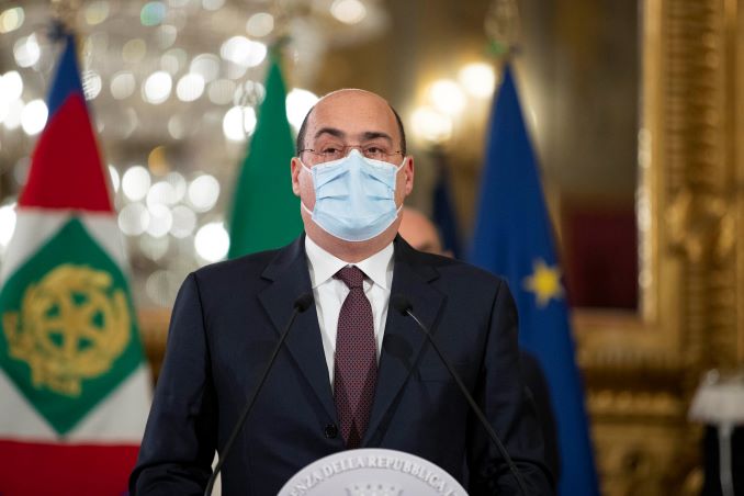 Zingaretti, un attimo dopo