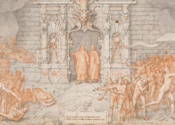 Illustrazione di Federico Zuccari per il Canto III dell'Inferno di Dante Alighieri