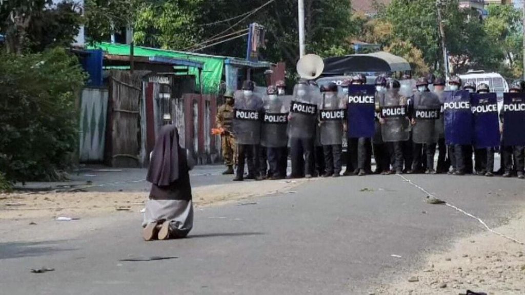 myanmar proteste suora