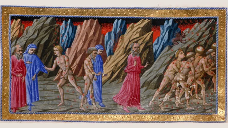 Lo Incontra Dante Nel Decimo Canto Dell'inferno