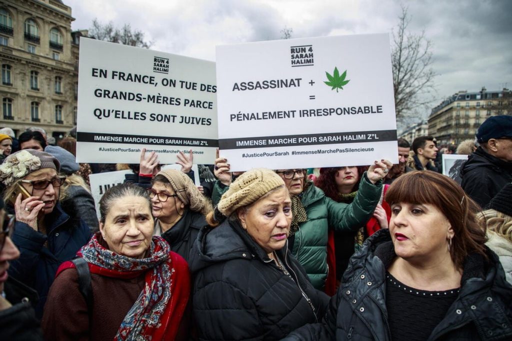 Sarah Halimi, manifestazione a Parigi il 25 aprile 2021