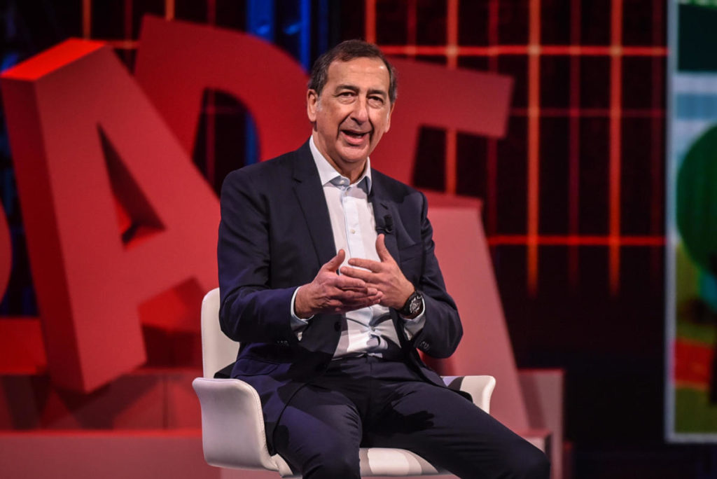 Il sindaco di Milano Beppe Sala ospite del programma di Rai3 Le parole della settimana
