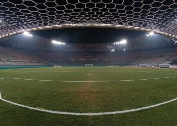 Stadio di calcio vuoto