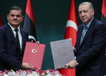 Il premier della Libia, Dbeibah, e il presidente della Turchia, Erdogan, firmano un'intesa ad Ankara