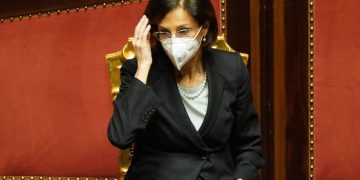 Marta Cartabia in Senato