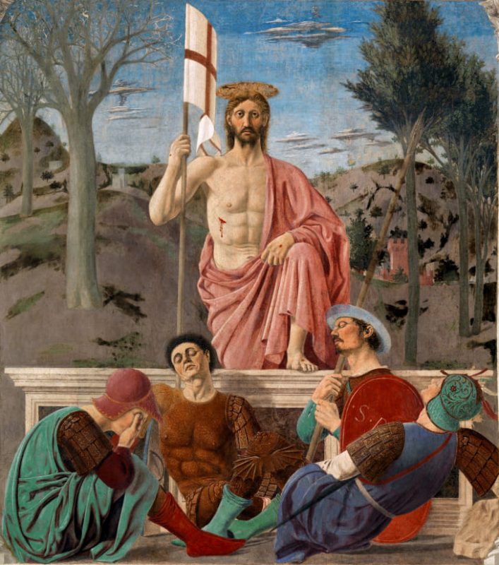 resurrezione piero francesca