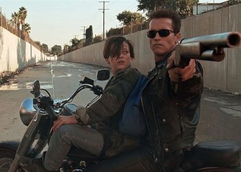 Una scena del film Terminator 2