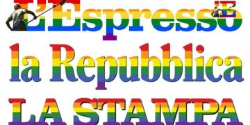 Giornata omofobia: stampa, Espresso, repubblica arcobaleno
