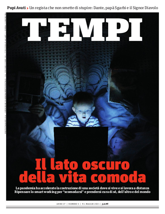 La copertina del numero di maggio 2021 di Tempi