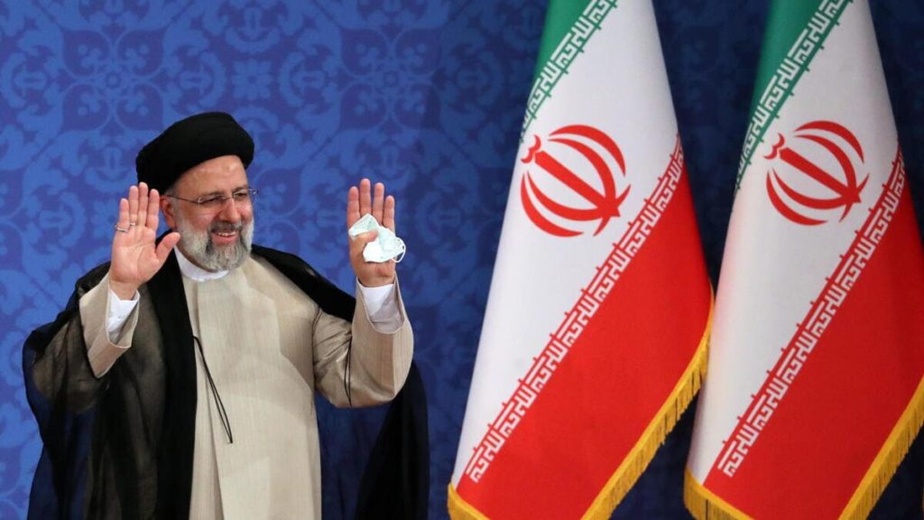 Il nuovo presidente dell'Iran, Ebrahim Raisi