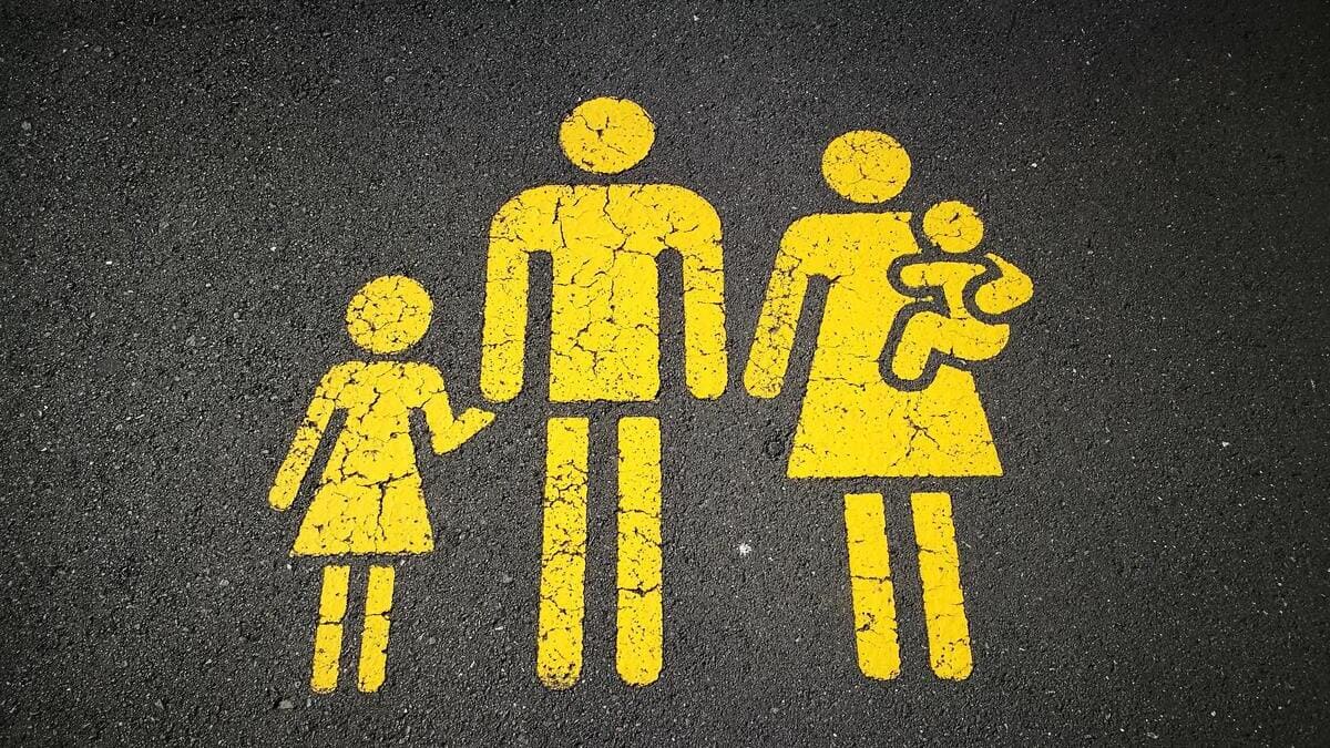 Parcheggio riservato alle famiglie con figli