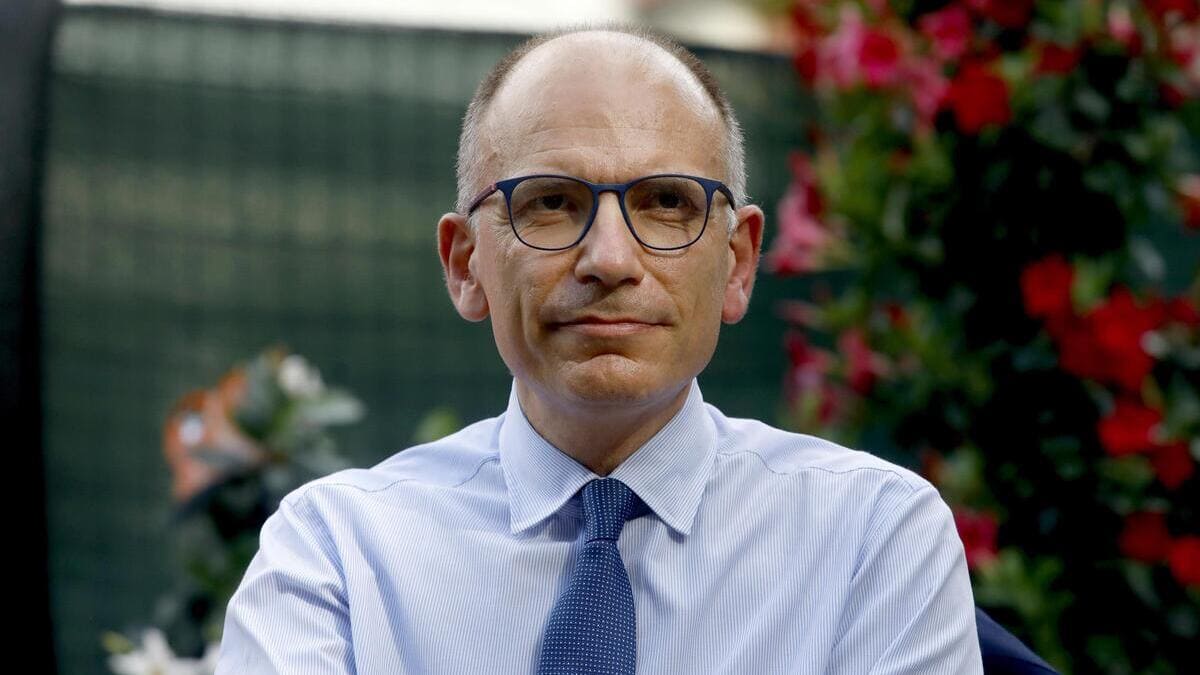 Nessun confronto, Enrico Letta ripete che sul ddl Zan «andremo avanti, punto» (foto Ansa)