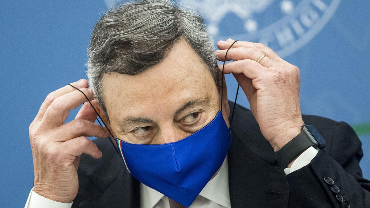 «Non ti vaccini, ti ammali, muori»: lo ha detto il premier Mario Draghi