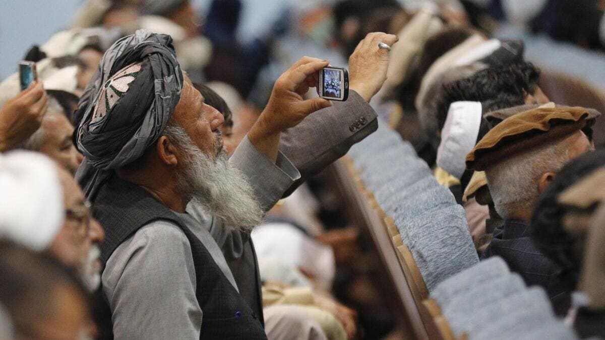 Smartphone utilizzati in Afghanistan