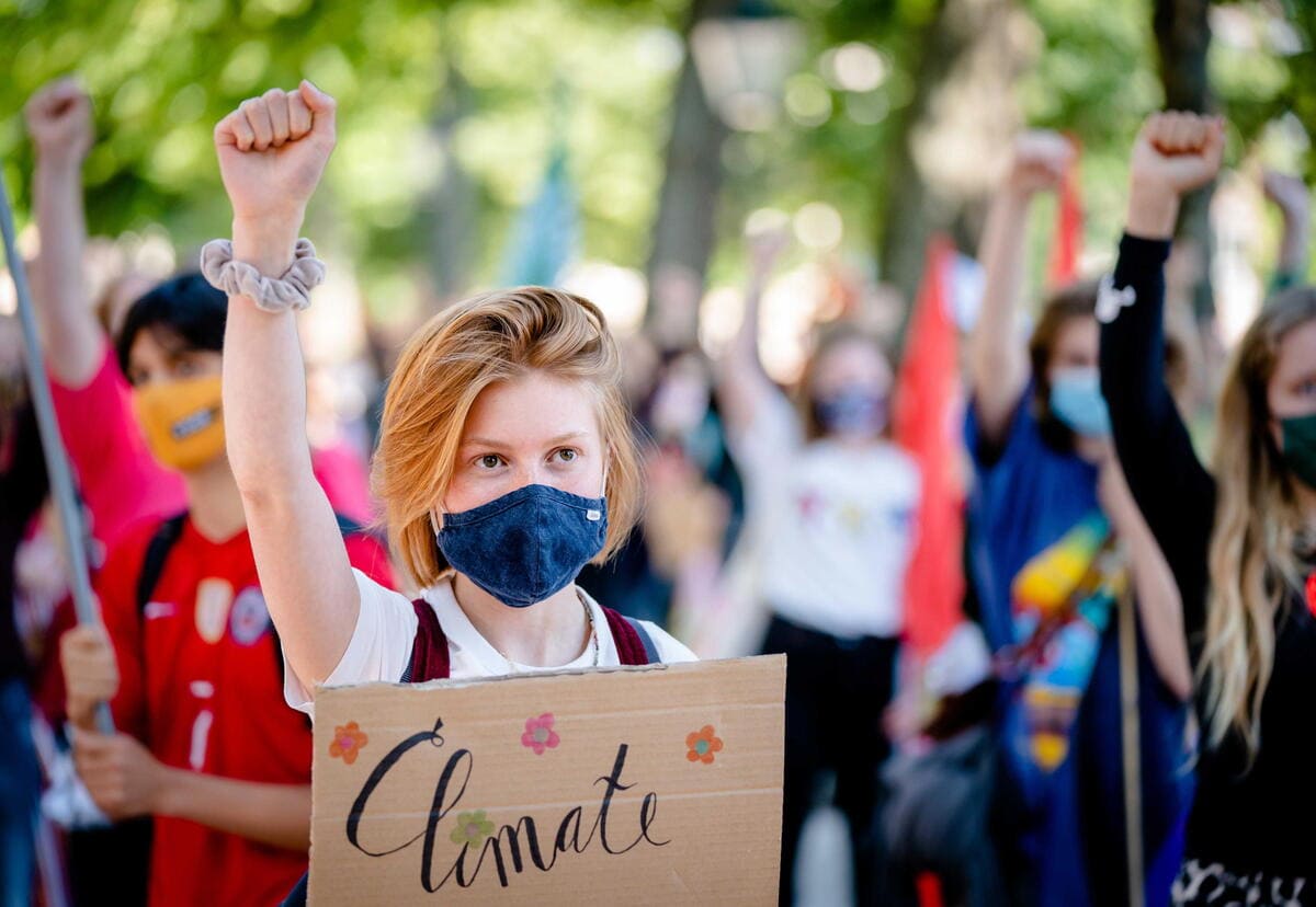 Manifestazione per il clima, Olanda, giungo 2021