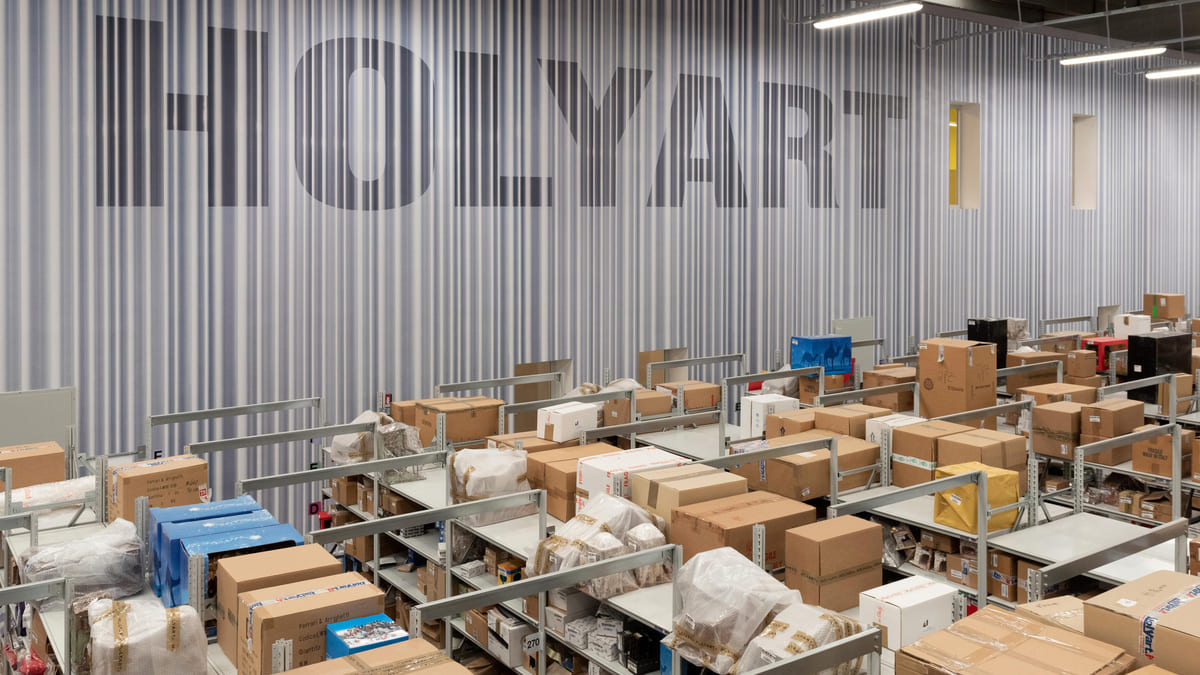 Il magazzino di Holyart