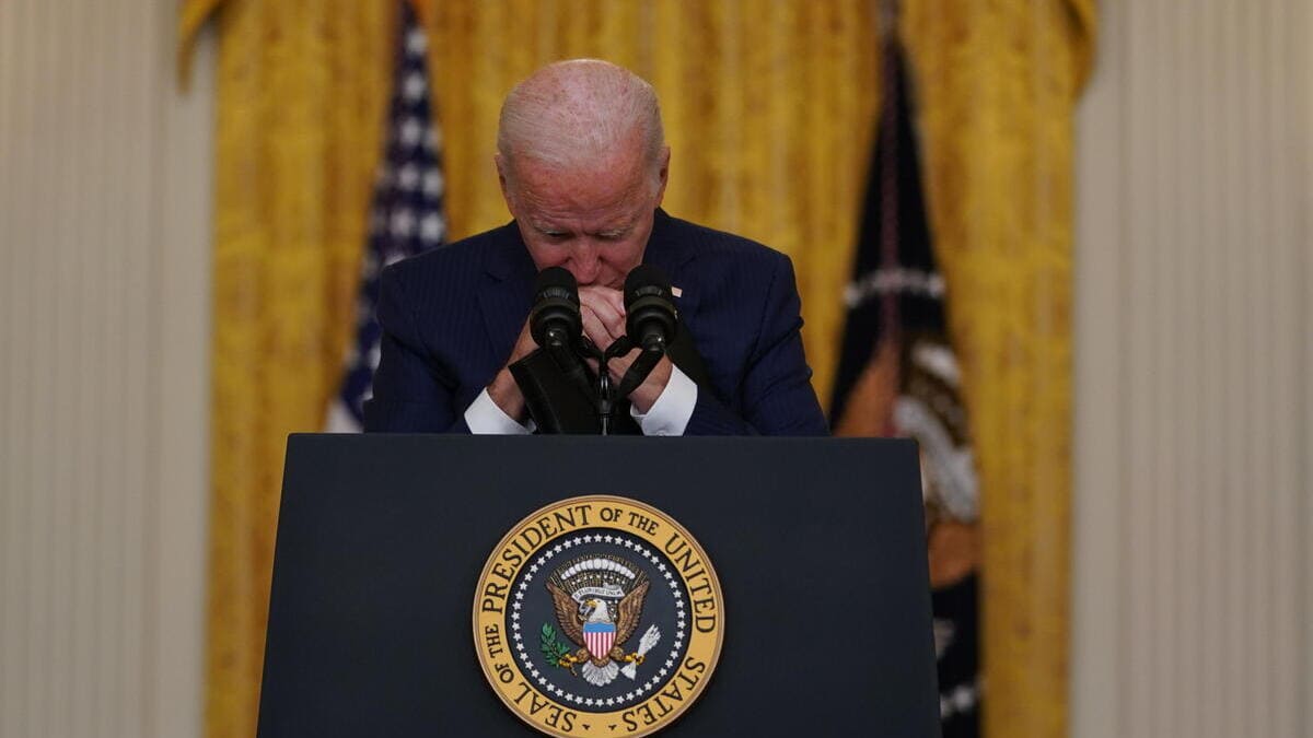 Joe Biden parla al popolo americano dopo l'attentato di Kabul in Afghanistan