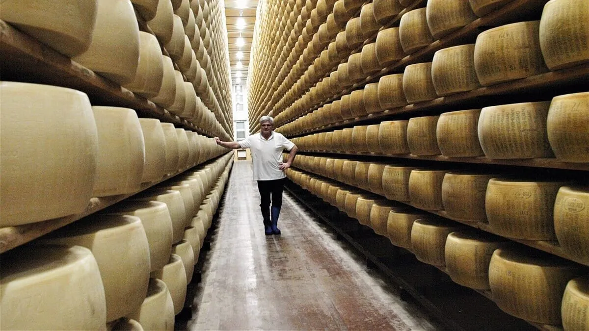 La Latteria Centro Ghiardo, che produce Parmigiano Reggiano