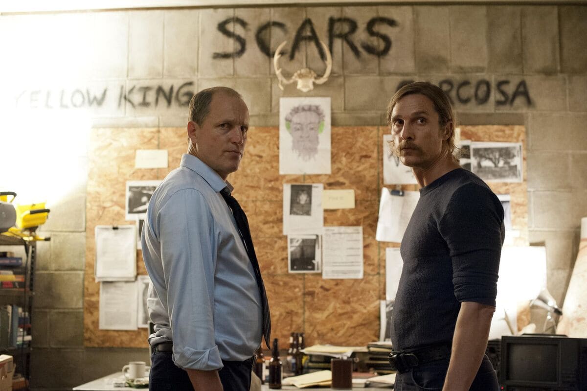 Woody Harrelson e Matthew McConaughey nella prima stagione di True detective
