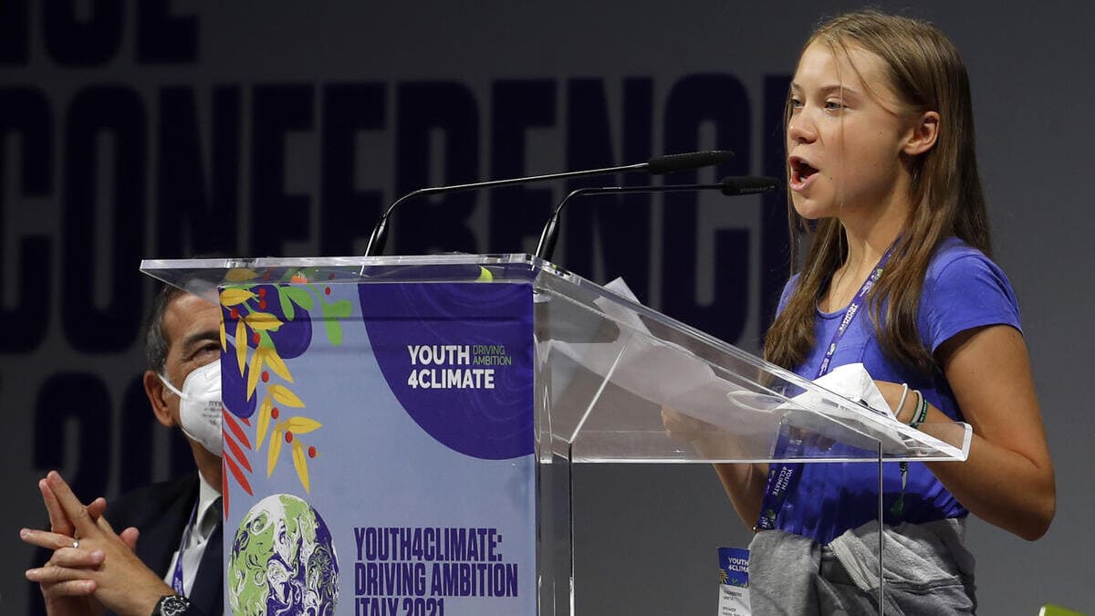 Greta Thunberg a Milano