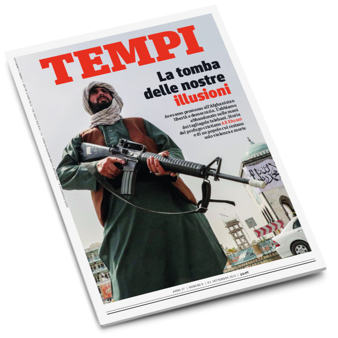 La copertina del numero di settembre 2021 di Tempi