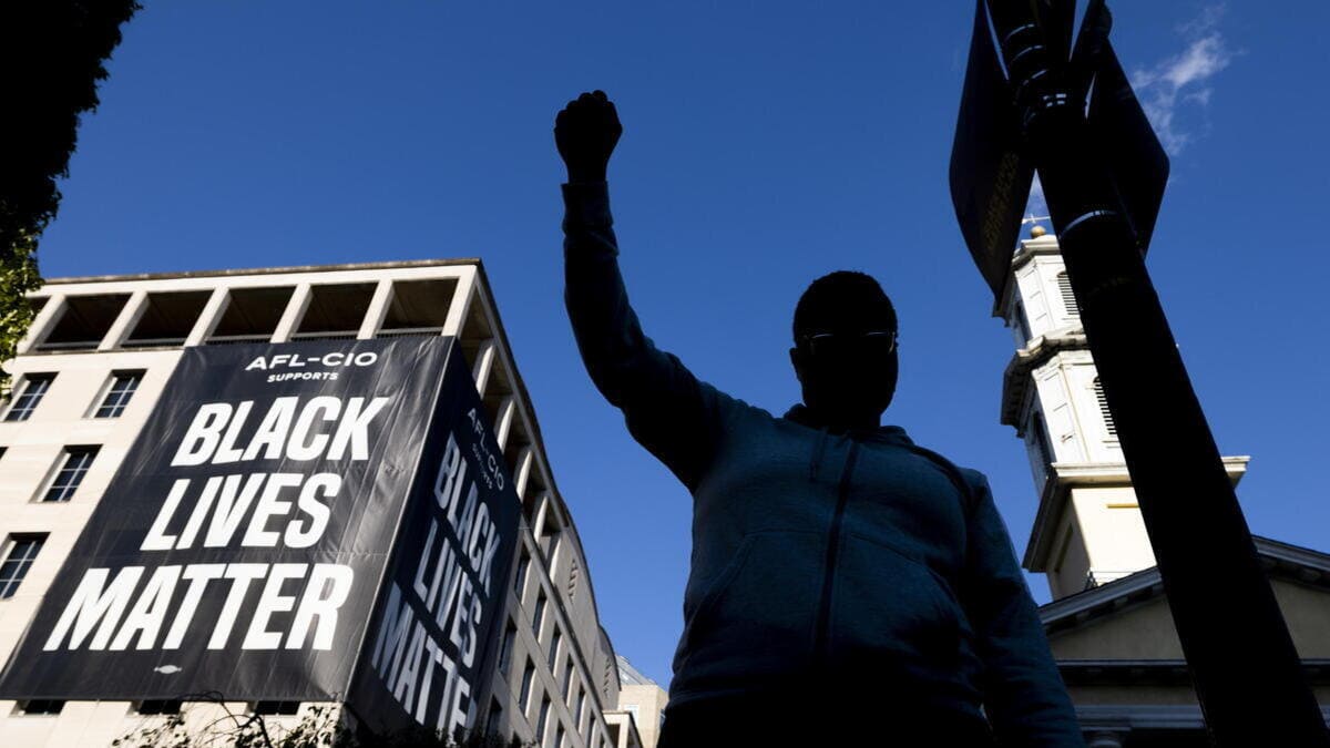 Una protesta di Black Lives Matter negli Usa