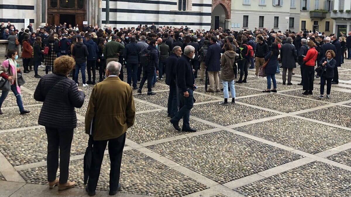 Funerale di Luigi Amicone, Duomo di Monza, 21 ottobre 2021