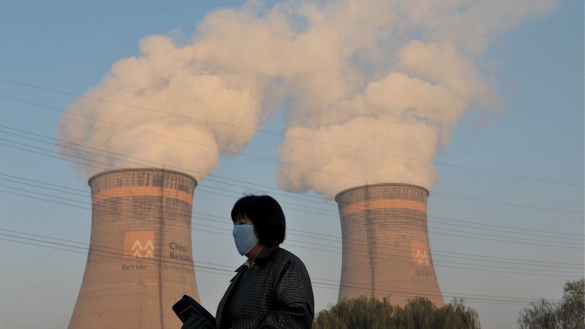 Una centrale a carbone in Cina
