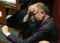 Enrico Letta, segretario del Pd, in parlamento