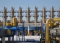 Un impianto di stoccaggio di gas naturale in Ucraina