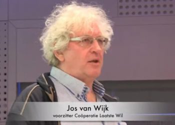 Jos van Wijk, presidente di Laatste wil (“L’ultima volontà”), cooperativa olandese che aiuta i suoi membri a suicidarsi