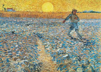 Seminatore al tramonto, Vincent van Gogh, 1888
