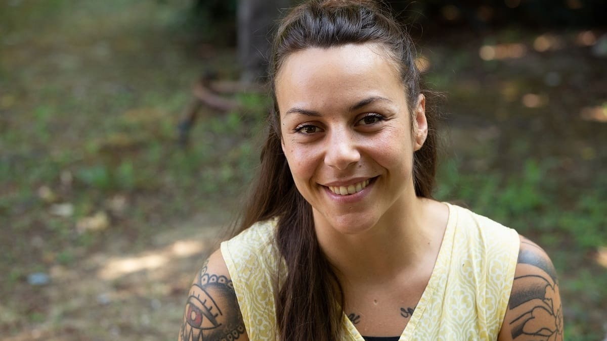 Tiziana, una delle ragazze di San Patrignano che si è raccontata nel film-inchiesta “Giovani e droga” di Alberto D’Onofrio