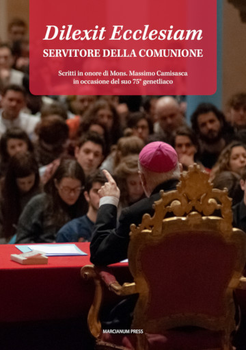 Copertina del libro Dilexit Ecclesiam, raccolta di scritti in onore di monsignor Massimo Camisasca