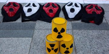 Protesta in Giappone contro l'utilizzo dell'energia nucleare