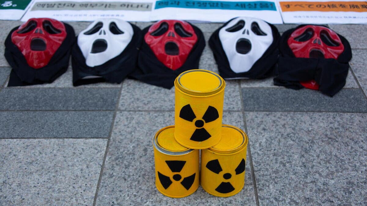 Protesta in Giappone contro l'utilizzo dell'energia nucleare