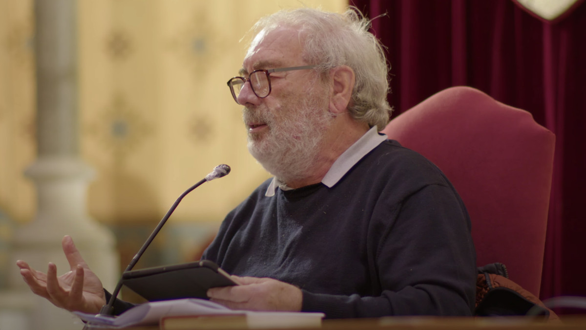 Giancarlo Cesana all’incontro sul carisma di don Luigi Giussani e di Comunione e Liberazione a Barcellona