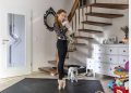 Iana Salenko si allena nella sua casa di Berlino