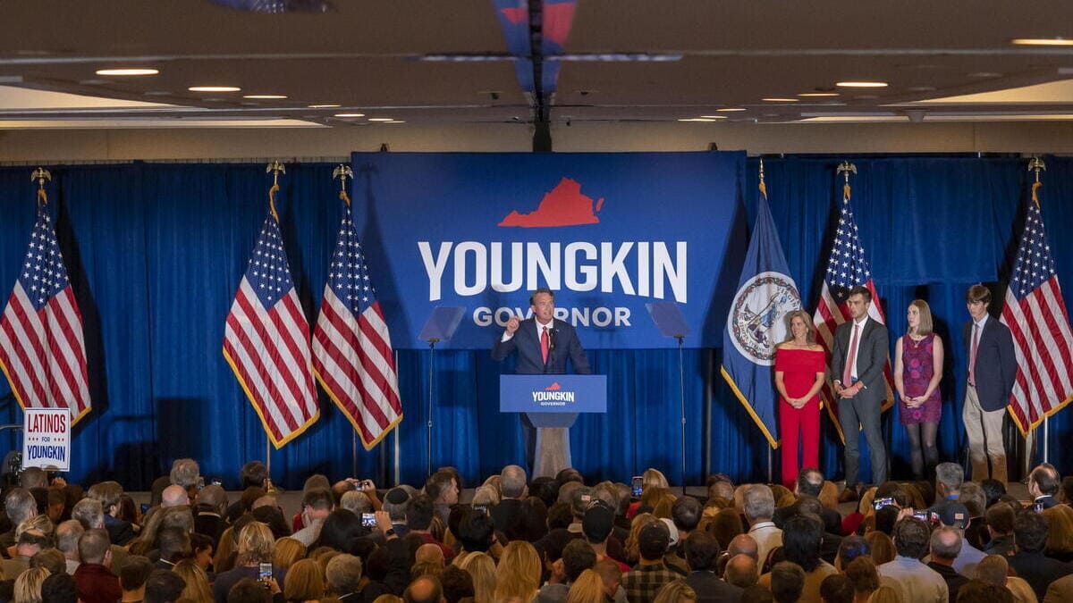 Glenn Youngkin, vincitore delle elezioni in Virginia