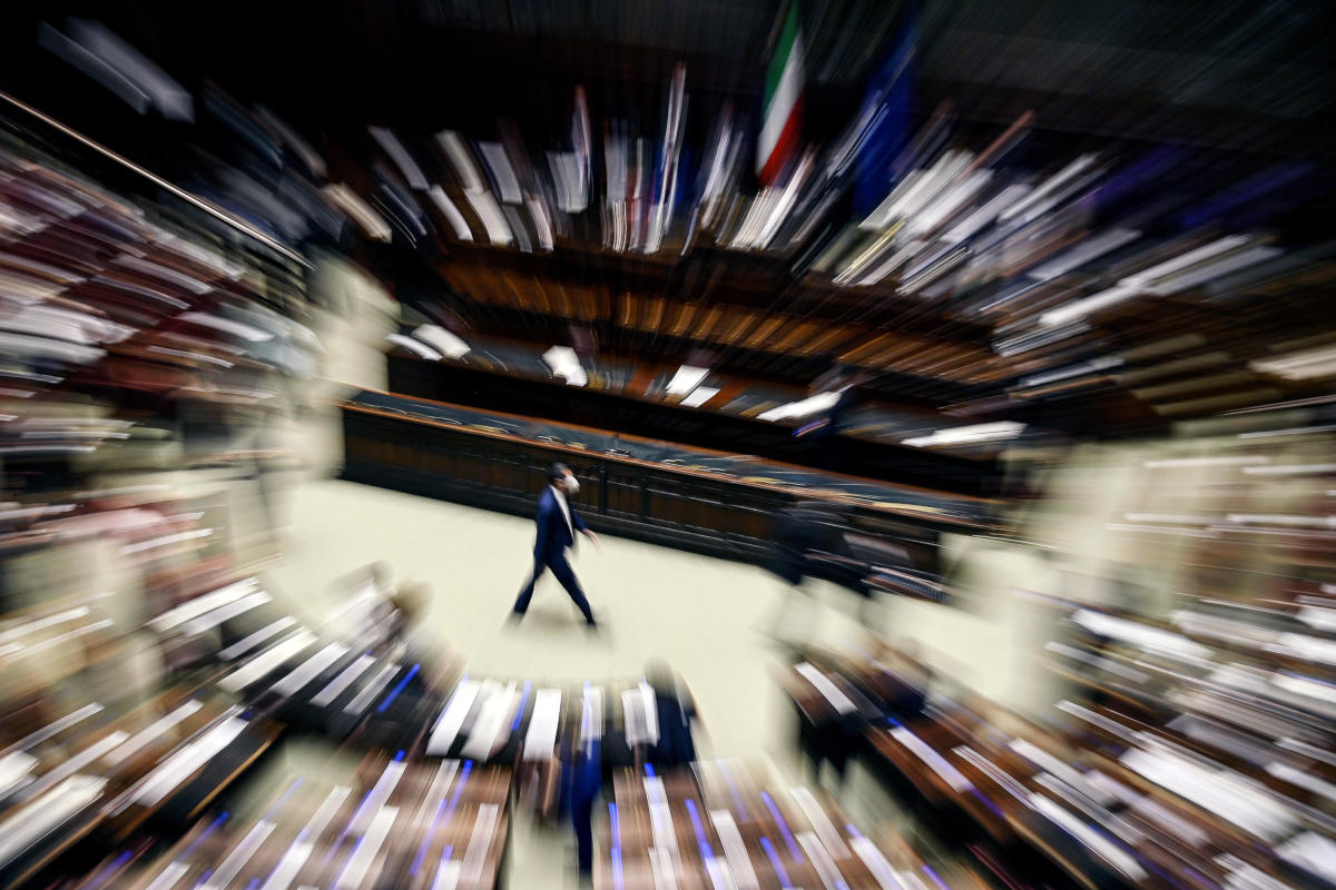 Aula della Camera dei deputati a Palazzo Montecitorio