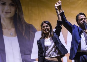 Giuseppe Conte e Virginia Raggi