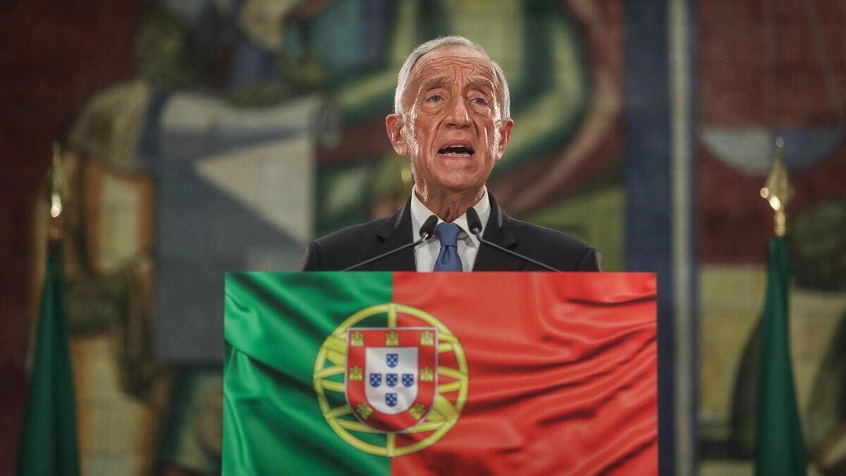 Il presidente del Portogallo, Marcelo Rebelo de Sousa