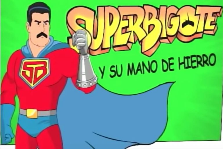 «Super Baffo contro Trump», la ridicola propaganda per bambini di Maduro