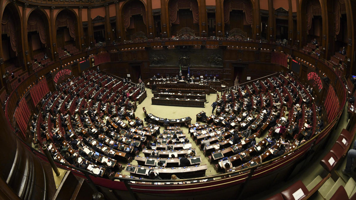 L'aula di Montecitorio