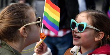 Bambini Lgbt al gay pride