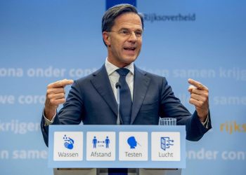 Il premier olandese Mark Rutte (foto Ansa)